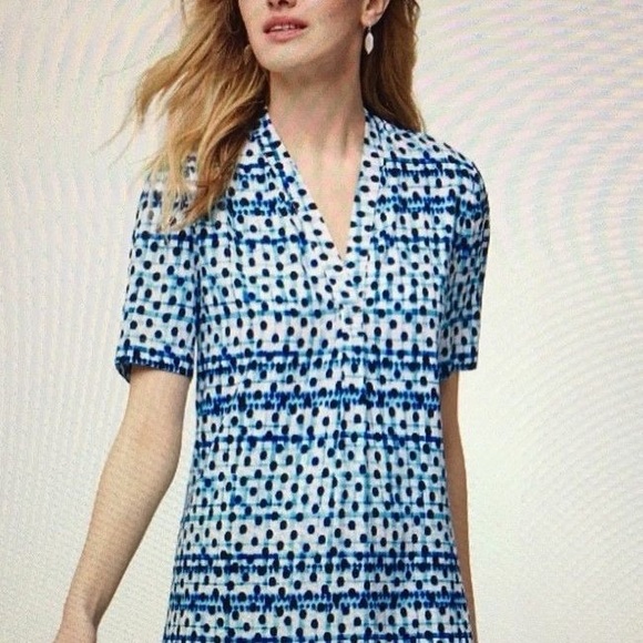 Tommy Bahama Summer Beach Short Dress Aqua Blue - Picture 3 of 6